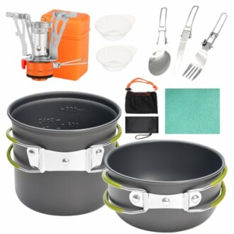 Herbst Camping Kochgeschirr Set