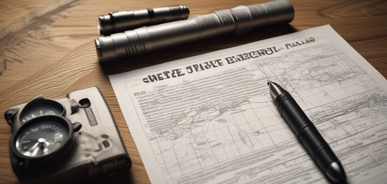 Emergency plan for camping