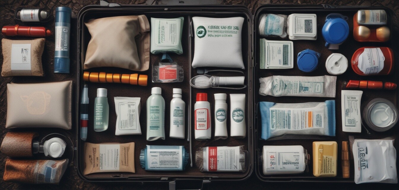 Erste-Hilfe-Kit fürs Camping